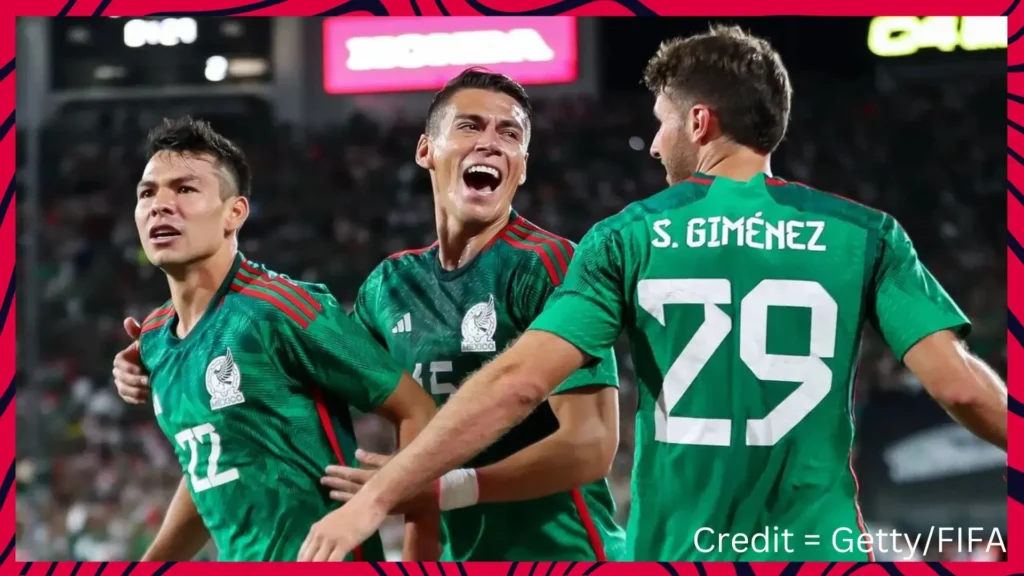 Mexico Football team. Mexico is the best football country in North America.