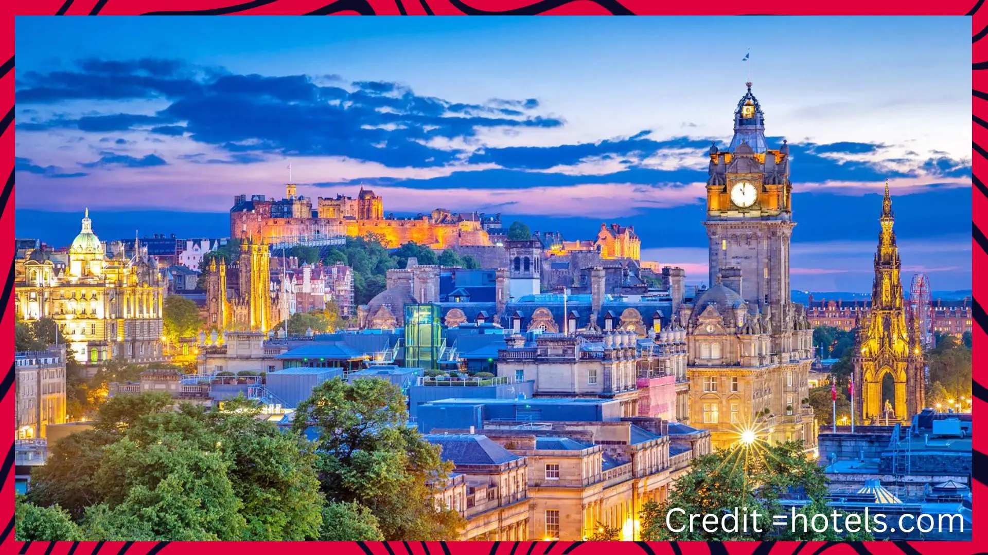 Edinburgh is the 3rd most popular city in the UK.