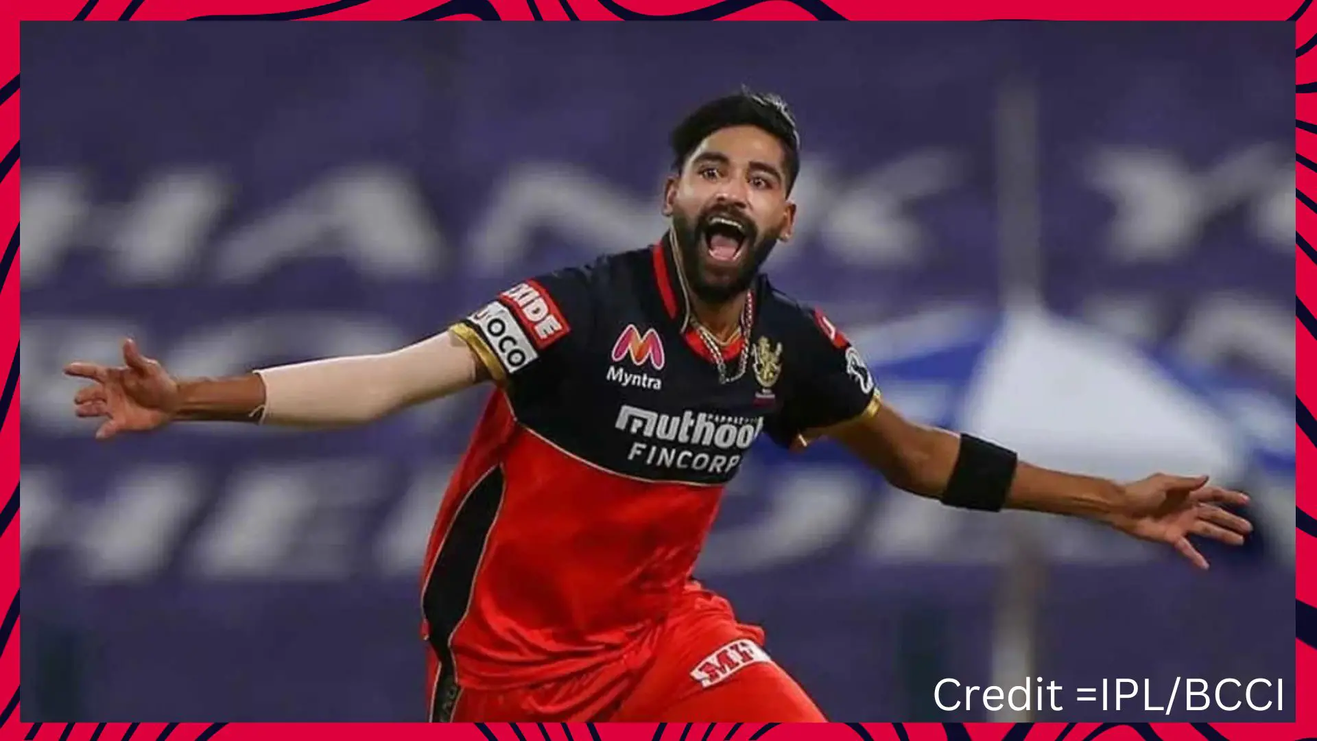 Mohammed Siraj will be paid 7 crore/$1.3m for playing IPL 2023.