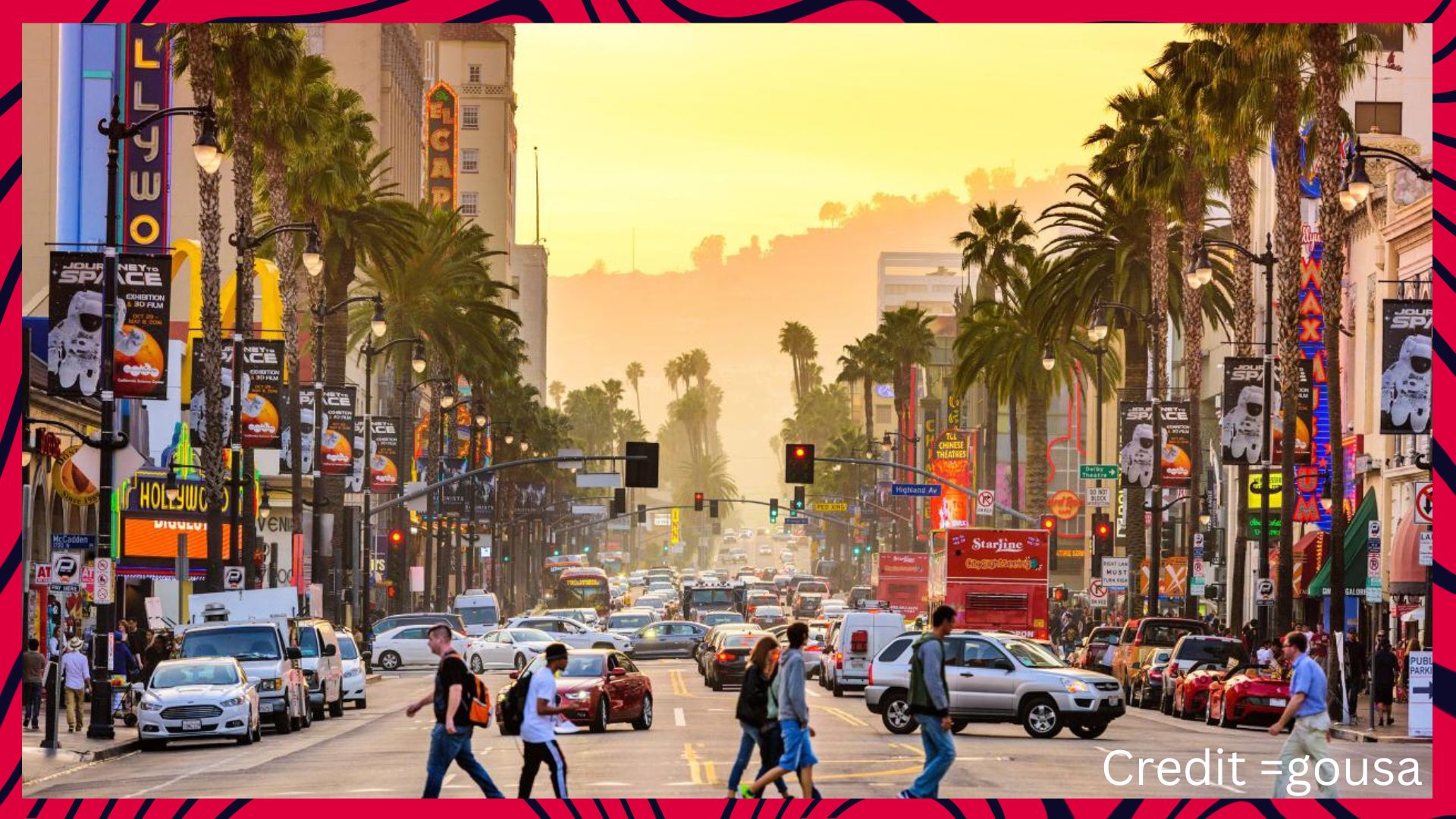 Los Angeles is the 3rd most popular city in America.