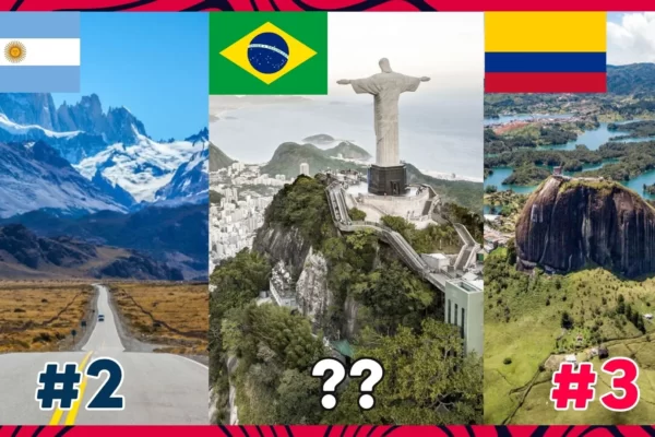 10 most popular countries in South America - best countries in South America