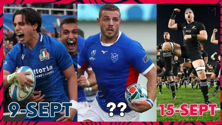 Namibia 2023 Rugby World Cup Schedule – 2023 Rugby World Cup