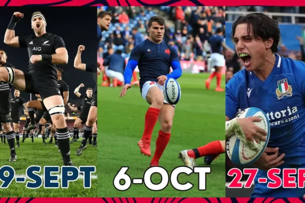 5 World Cup matches in Lyon - OL Stadium - 2023 Rugby World Cup