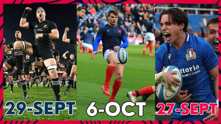 5 World Cup matches in Lyon - OL Stadium - 2023 Rugby World Cup