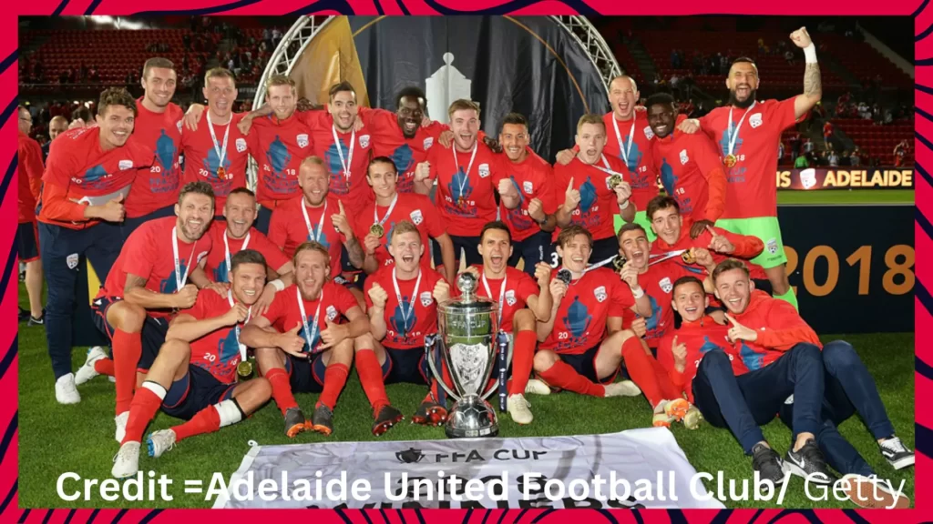 Adelaide United Football Club is the 6th most popular A-League team.