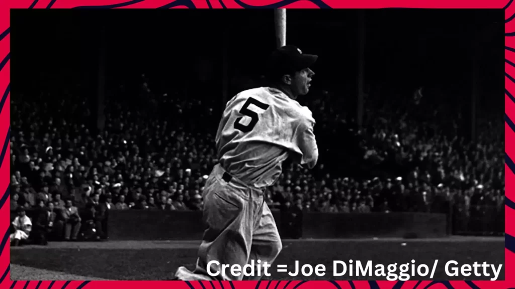 Joe DiMaggio is the 6th most famous MLB player from California.