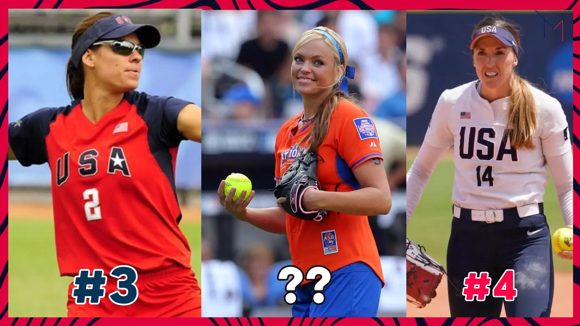 Top 10 most popular Softball players from the USA of All Time - Famous softball players from America