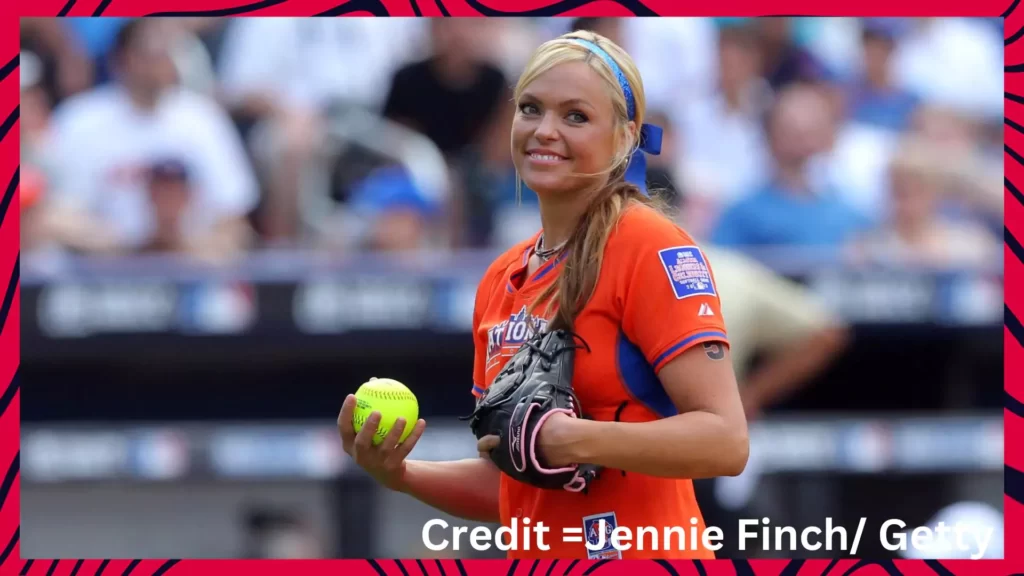 Jennie Finch is the most popular Softball player from the USA.