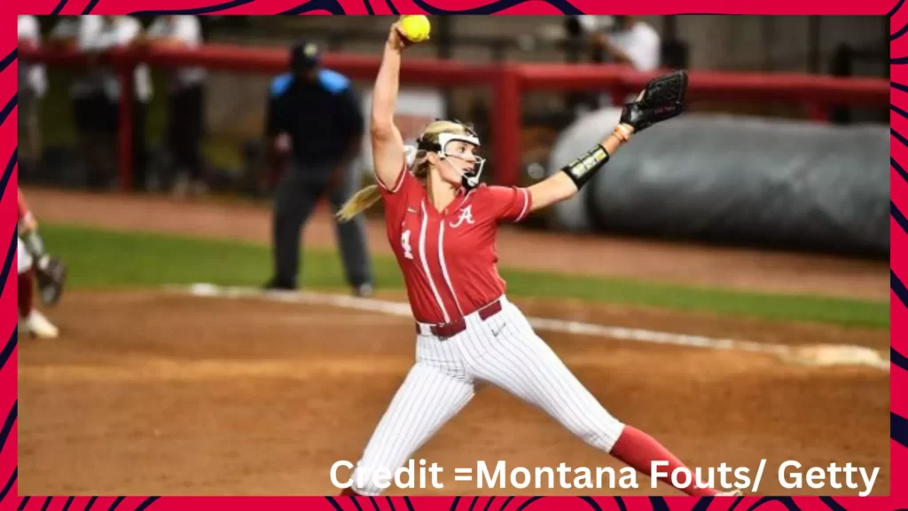 Montana Fouts is the 6th most famous Softball player from America.