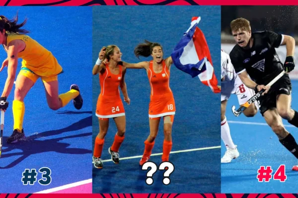 Countries where field hockey is most popular