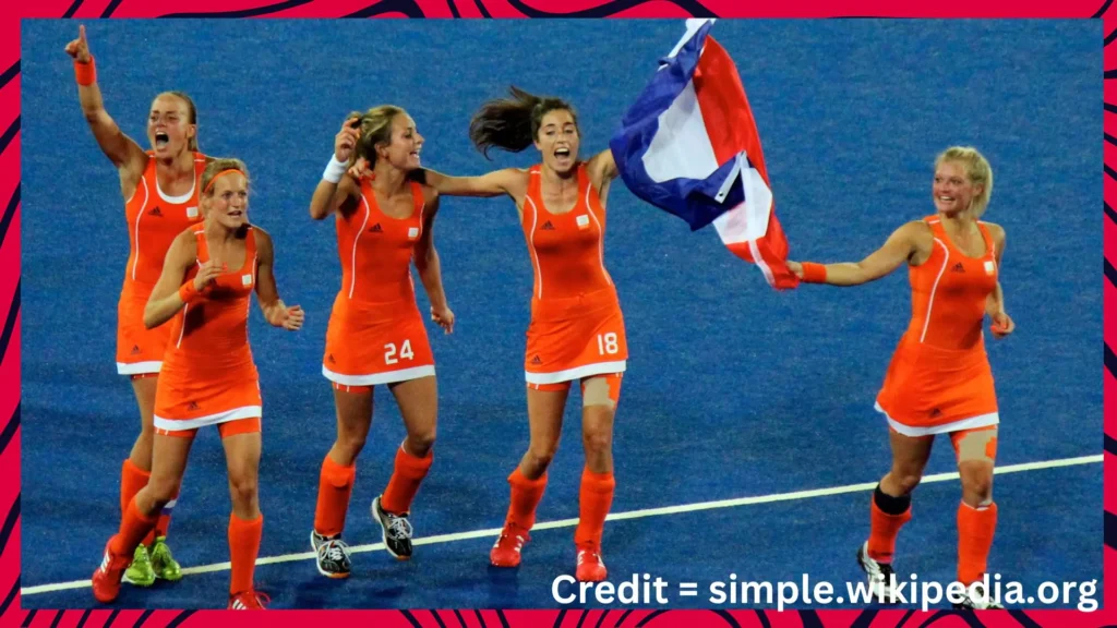  The Netherlands is the top Country where field hockey is the most popular sport