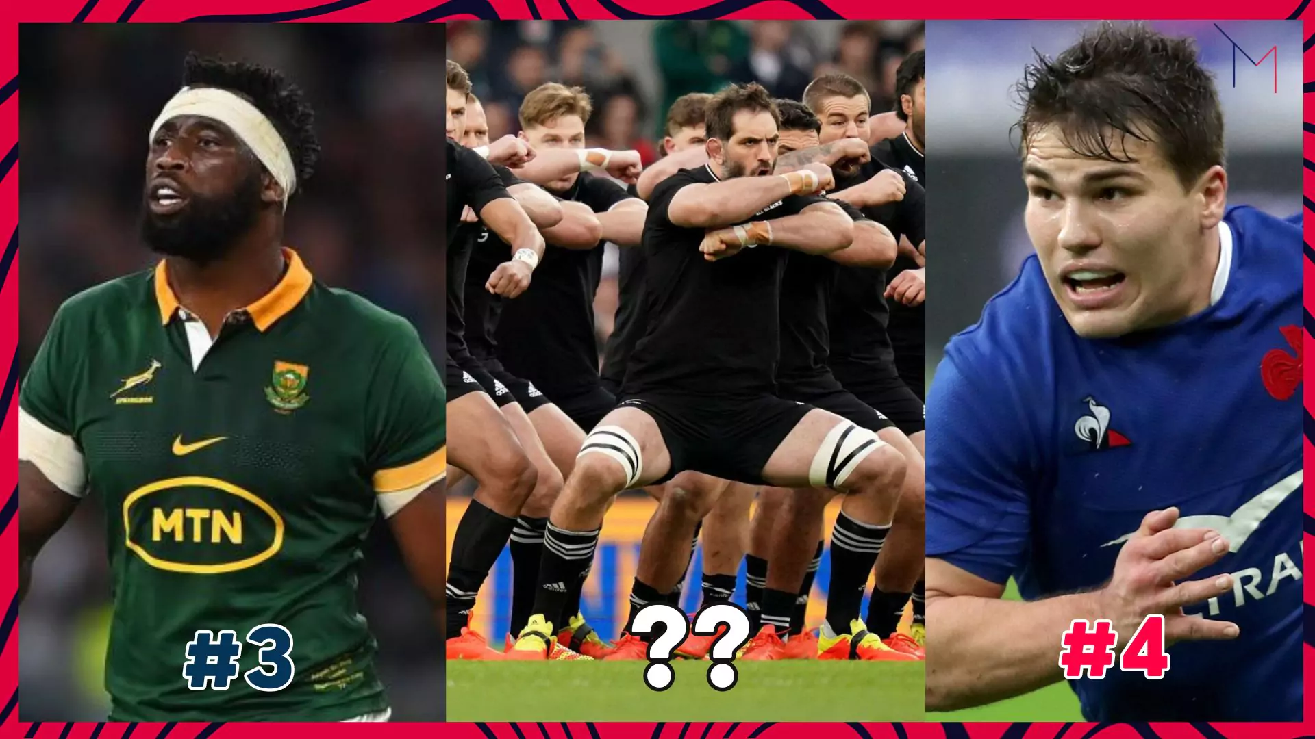most followed Rugby Union teams on Instagram