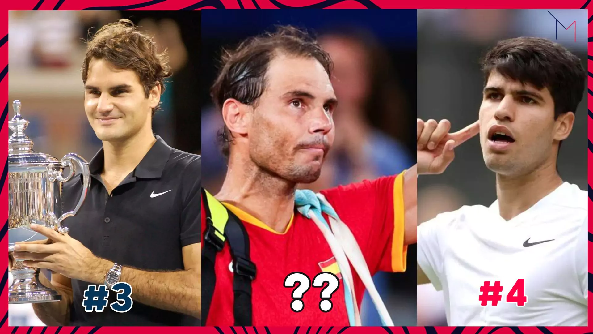 most followed Male Tennis players on Instagram