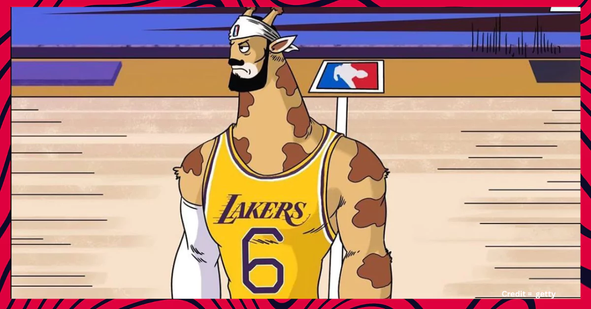 Why did the Lakers have a giraffe logo?